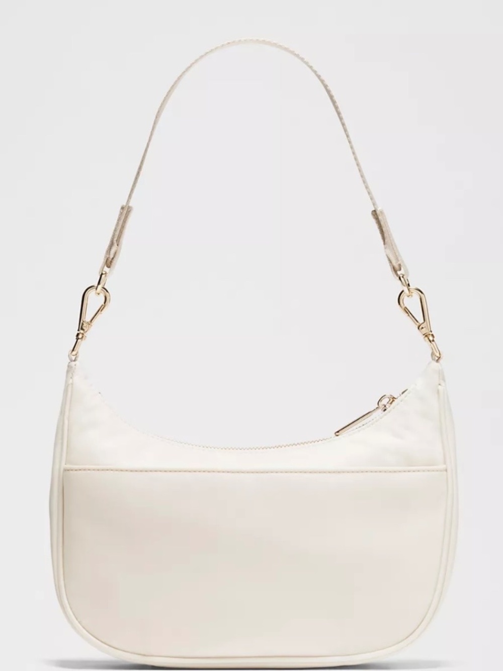 Lululemon City Essentials Small Shoulder Bag 3L in Light Ivory/Gold - Picture 3 of 7